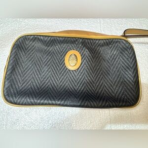 Vintage Market Cross Elegant Black and Tan Crossbody